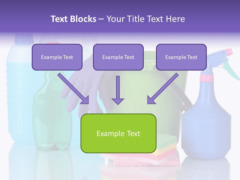 Laundry Cleanse Objects PowerPoint Template