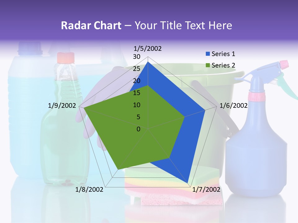 Laundry Cleanse Objects PowerPoint Template