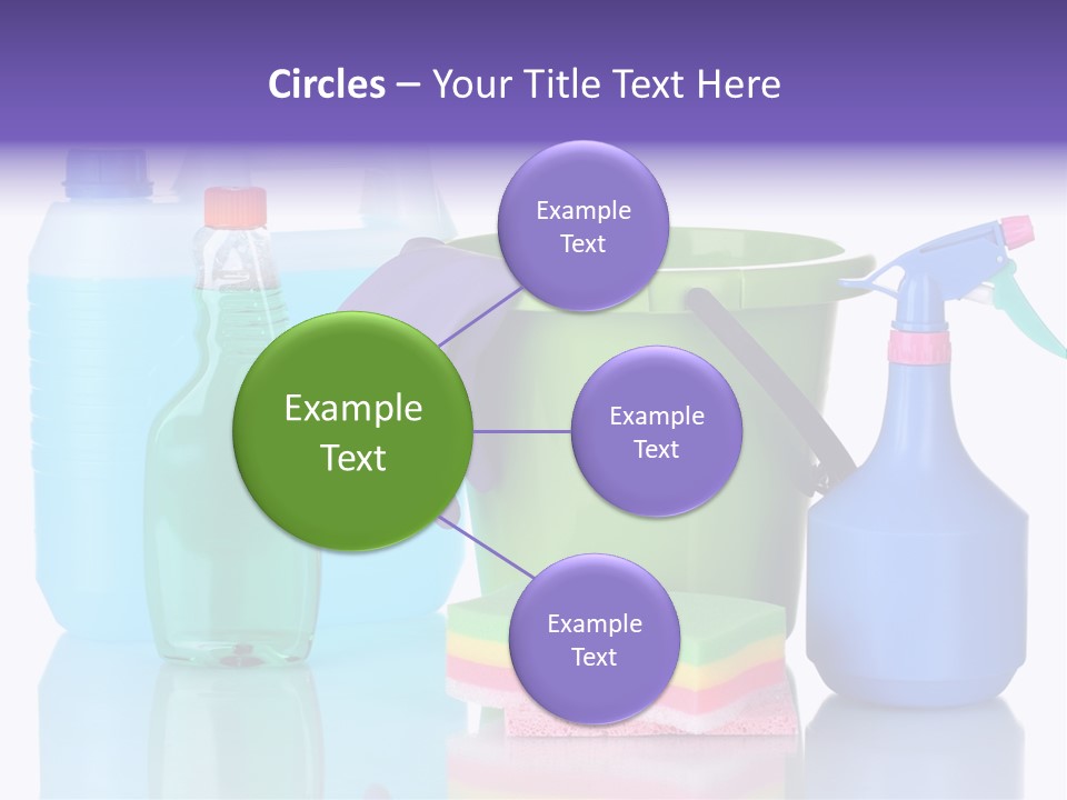 Laundry Cleanse Objects PowerPoint Template