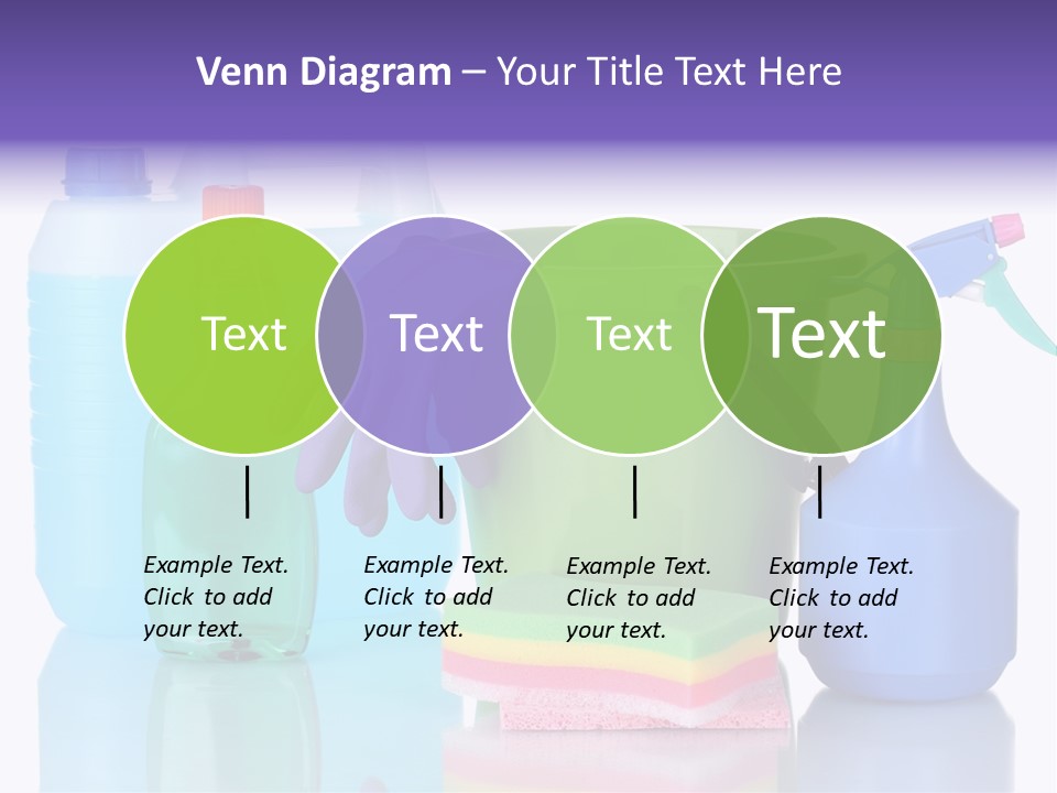 Laundry Cleanse Objects PowerPoint Template