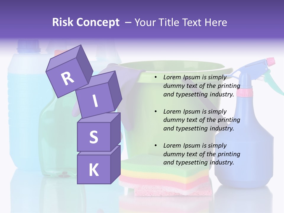 Laundry Cleanse Objects PowerPoint Template