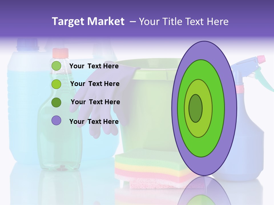 Laundry Cleanse Objects PowerPoint Template