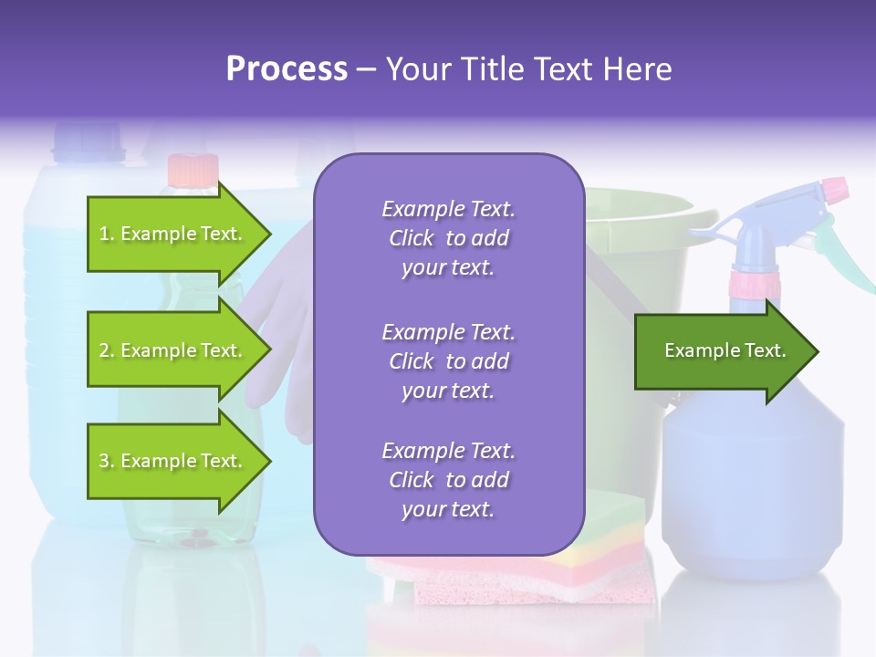 Laundry Cleanse Objects PowerPoint Template