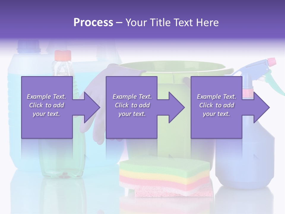 Laundry Cleanse Objects PowerPoint Template