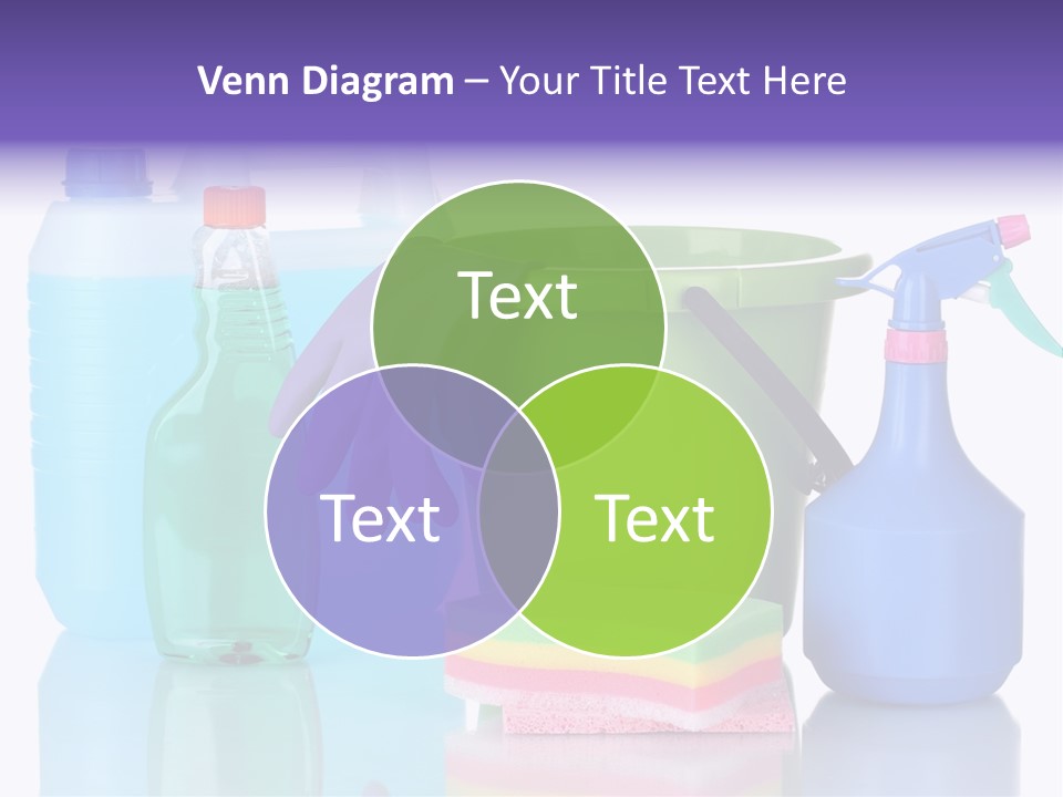 Laundry Cleanse Objects PowerPoint Template