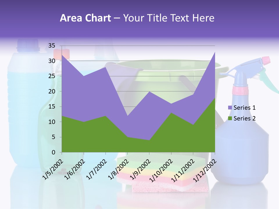 Laundry Cleanse Objects PowerPoint Template