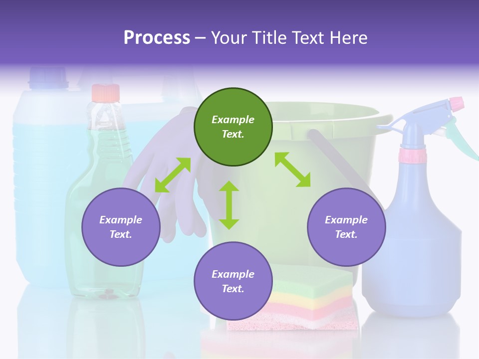 Laundry Cleanse Objects PowerPoint Template