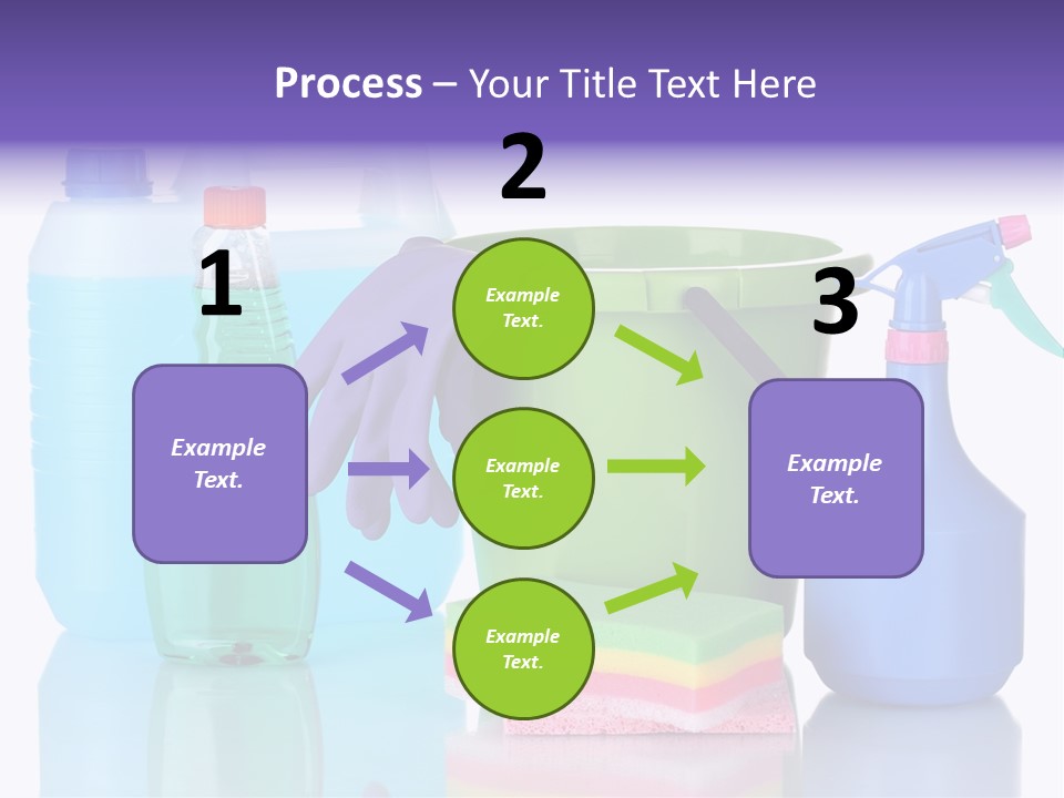 Laundry Cleanse Objects PowerPoint Template