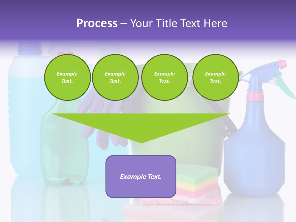 Laundry Cleanse Objects PowerPoint Template