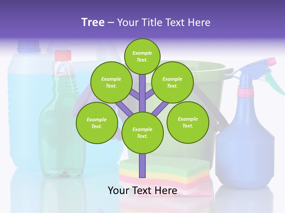 Laundry Cleanse Objects PowerPoint Template