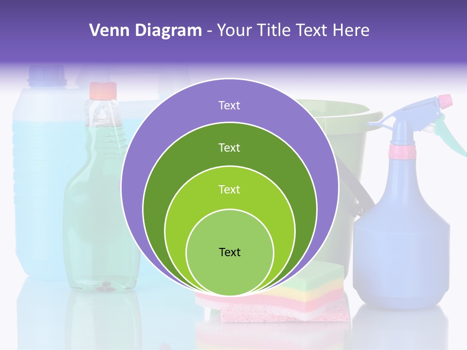 Laundry Cleanse Objects PowerPoint Template