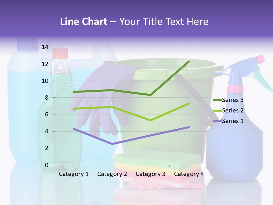 Laundry Cleanse Objects PowerPoint Template