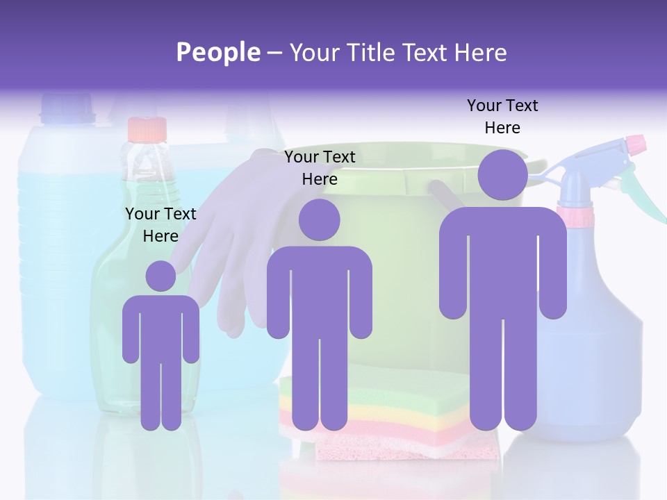 Laundry Cleanse Objects PowerPoint Template