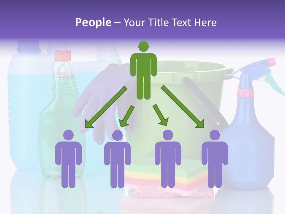 Laundry Cleanse Objects PowerPoint Template