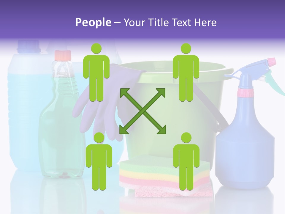 Laundry Cleanse Objects PowerPoint Template