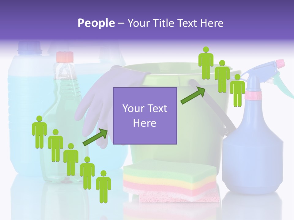 Laundry Cleanse Objects PowerPoint Template