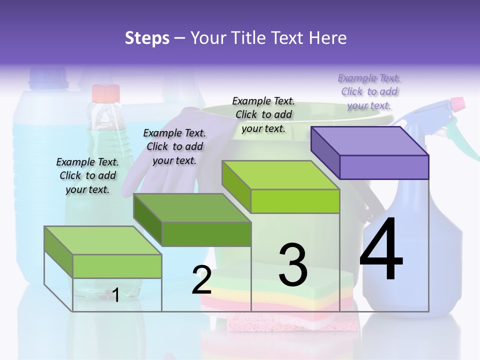 Laundry Cleanse Objects PowerPoint Template