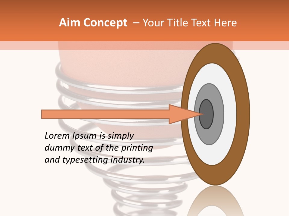 Nobody Closeup One PowerPoint Template