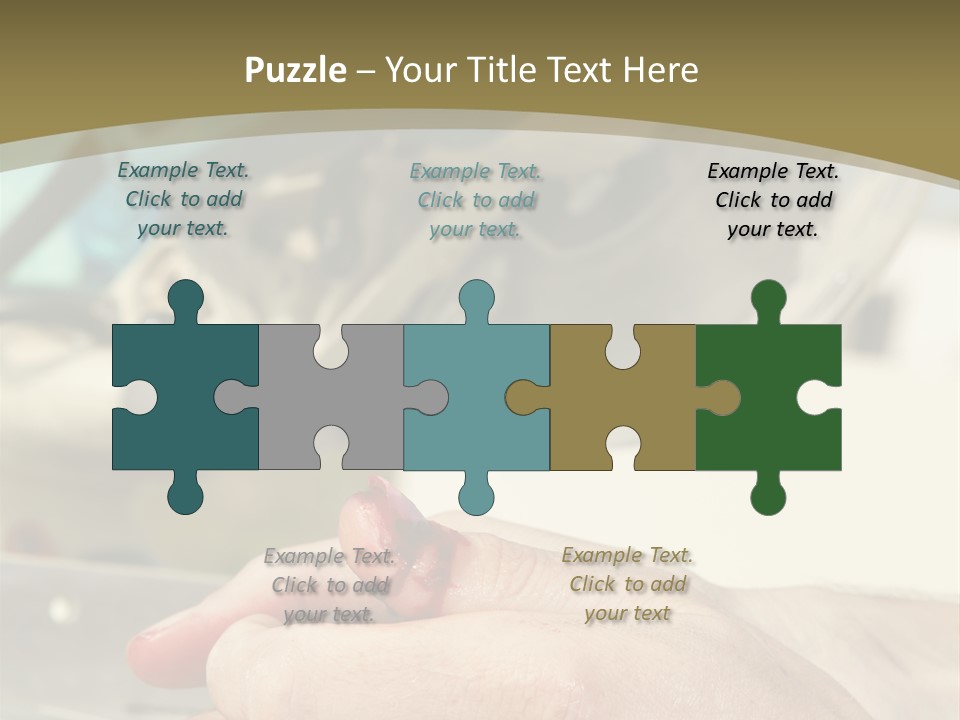 Blood Manual Worker Grimacing PowerPoint Template