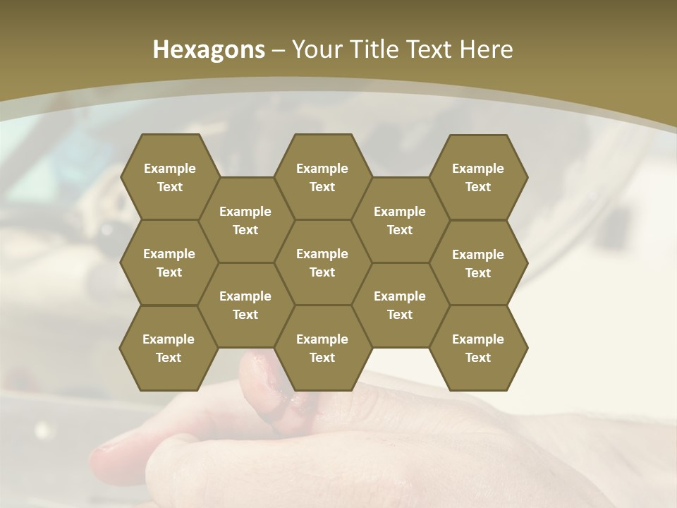 Blood Manual Worker Grimacing PowerPoint Template