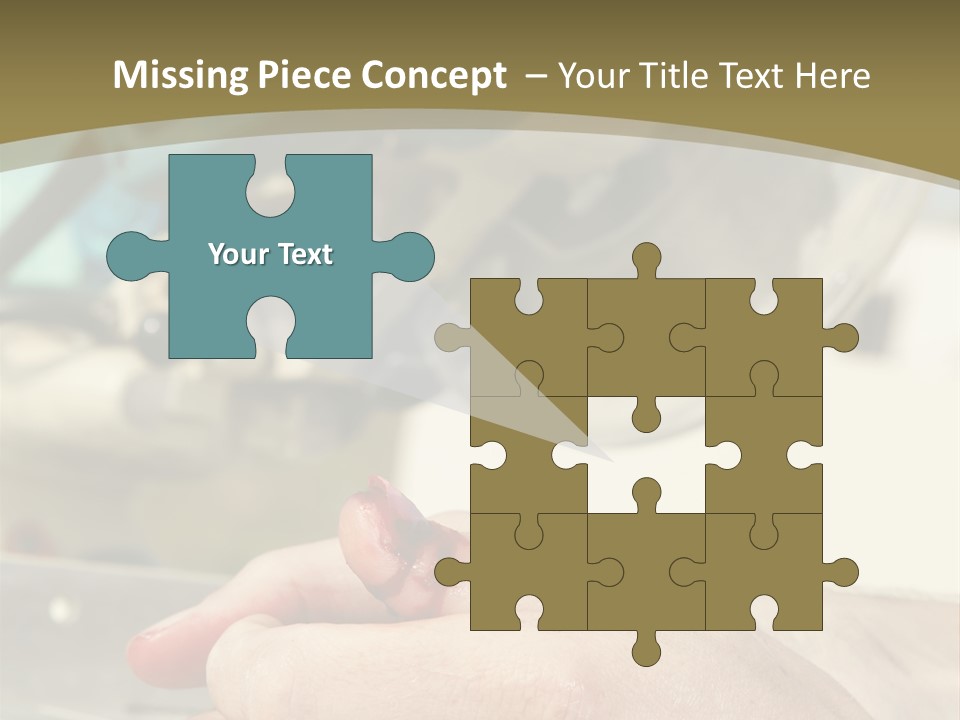 Blood Manual Worker Grimacing PowerPoint Template