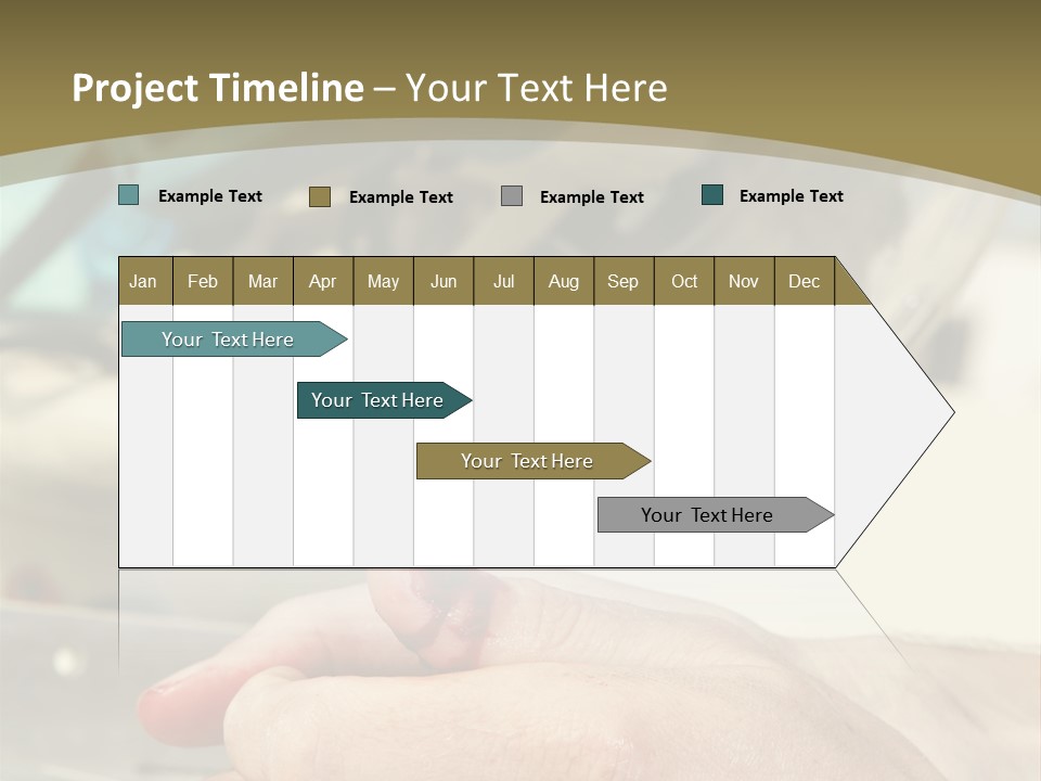 Blood Manual Worker Grimacing PowerPoint Template