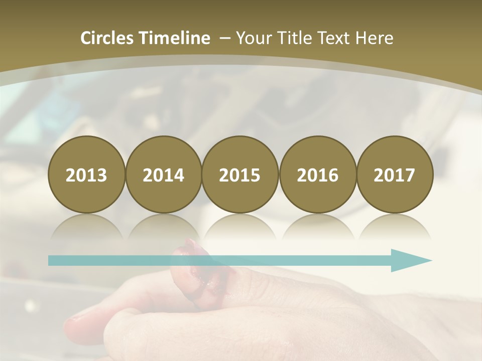 Blood Manual Worker Grimacing PowerPoint Template