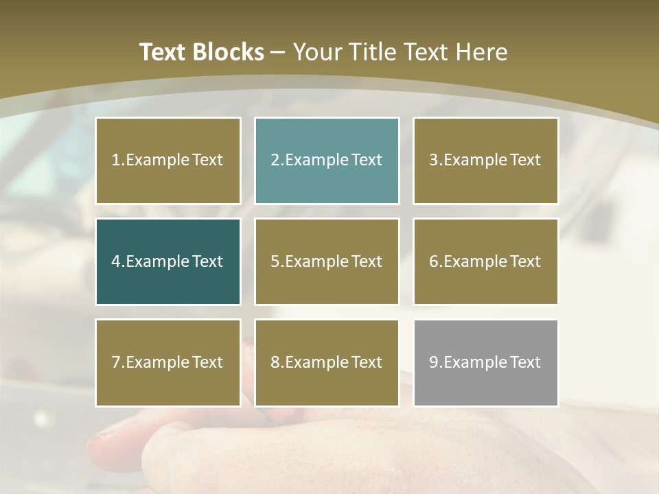 Blood Manual Worker Grimacing PowerPoint Template
