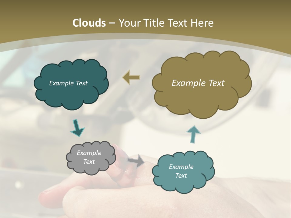 Blood Manual Worker Grimacing PowerPoint Template