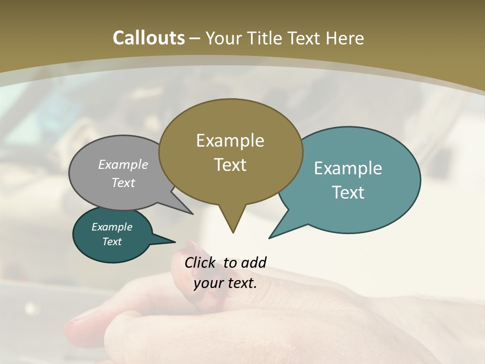 Blood Manual Worker Grimacing PowerPoint Template