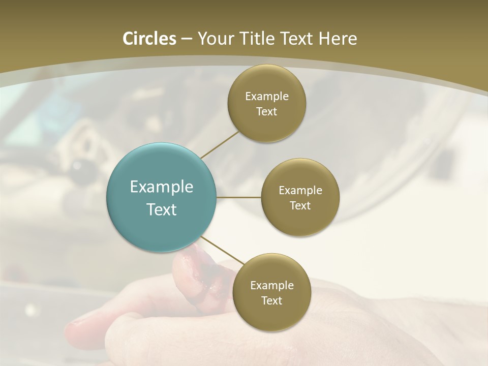 Blood Manual Worker Grimacing PowerPoint Template