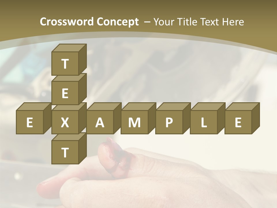 Blood Manual Worker Grimacing PowerPoint Template