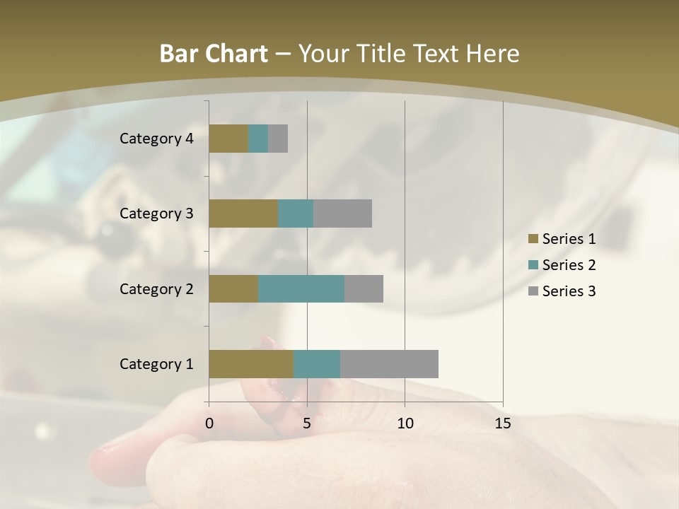 Blood Manual Worker Grimacing PowerPoint Template