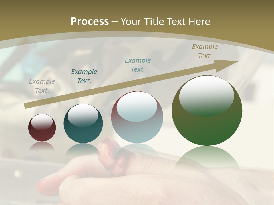 Blood Manual Worker Grimacing PowerPoint Template