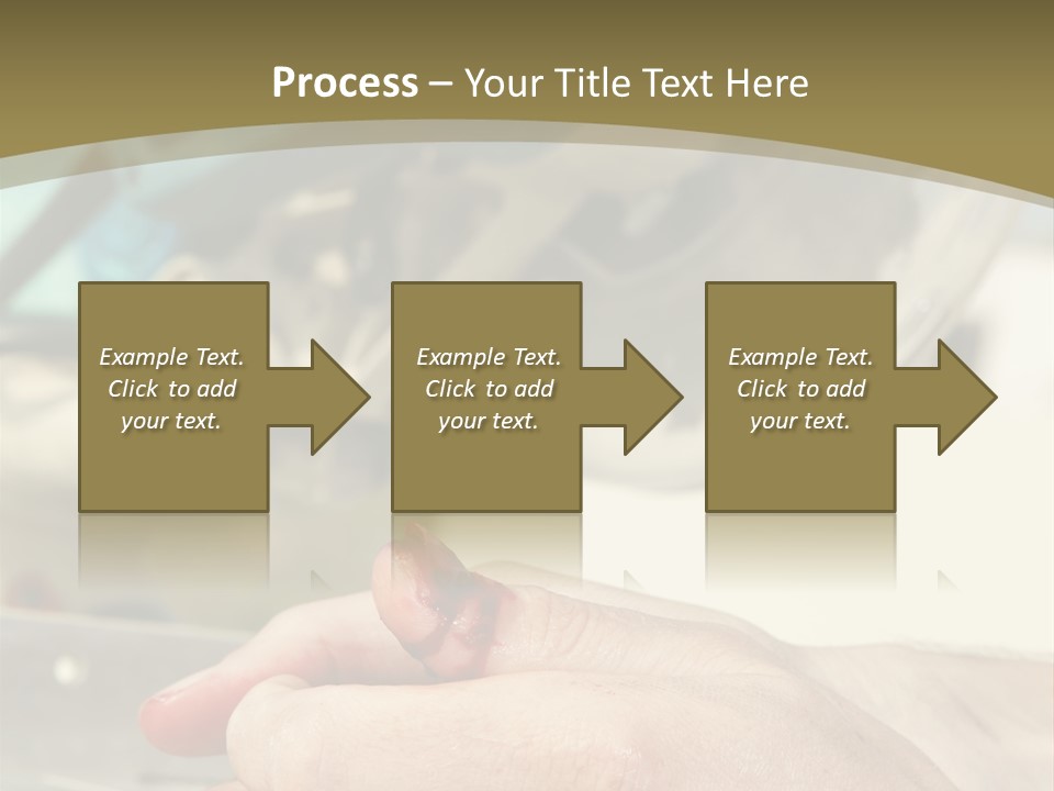 Blood Manual Worker Grimacing PowerPoint Template