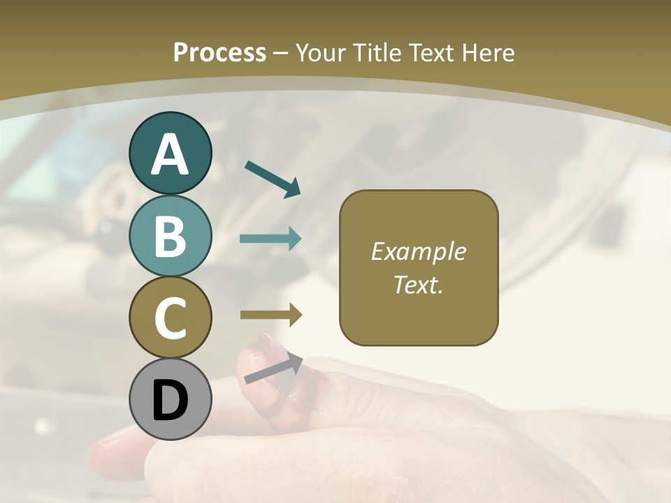 Blood Manual Worker Grimacing PowerPoint Template