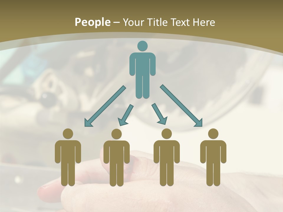 Blood Manual Worker Grimacing PowerPoint Template