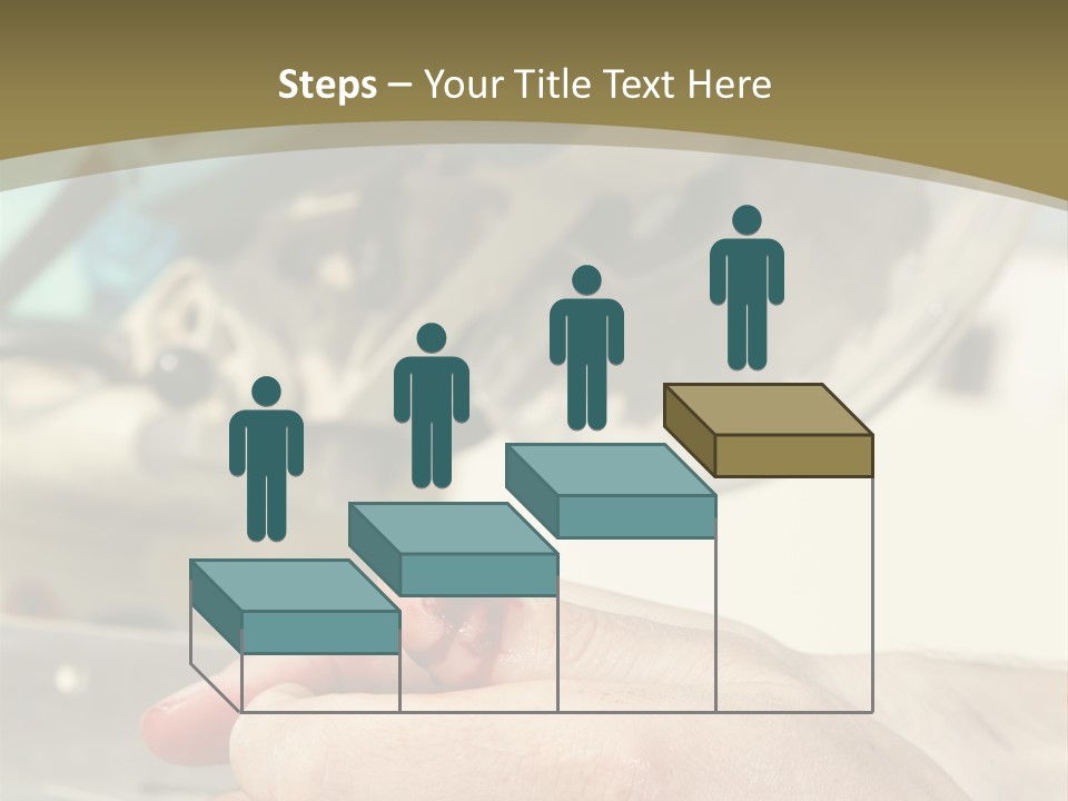 Blood Manual Worker Grimacing PowerPoint Template