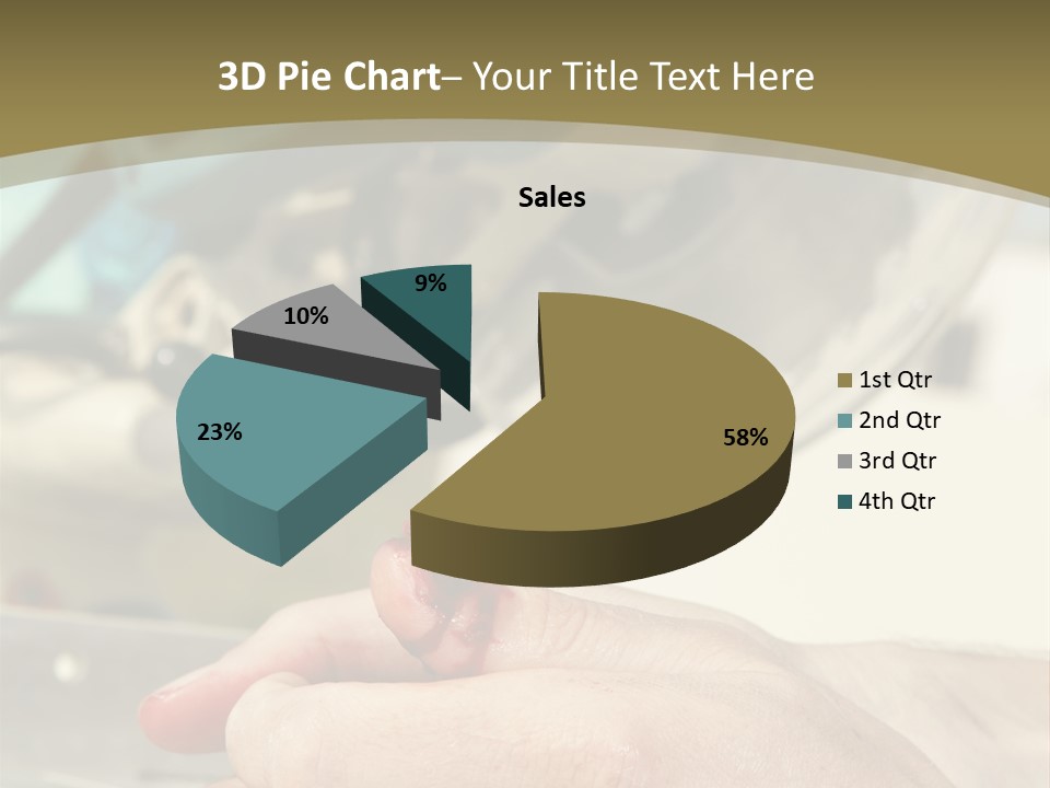 Blood Manual Worker Grimacing PowerPoint Template