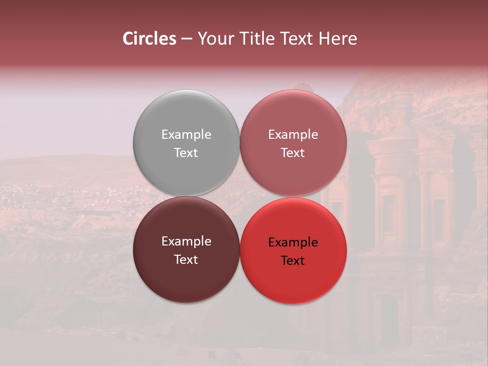 Building Travel Monastery PowerPoint Template