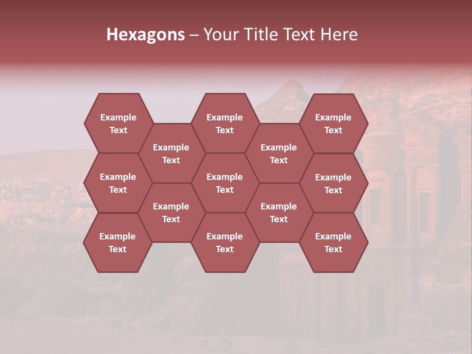 Building Travel Monastery PowerPoint Template