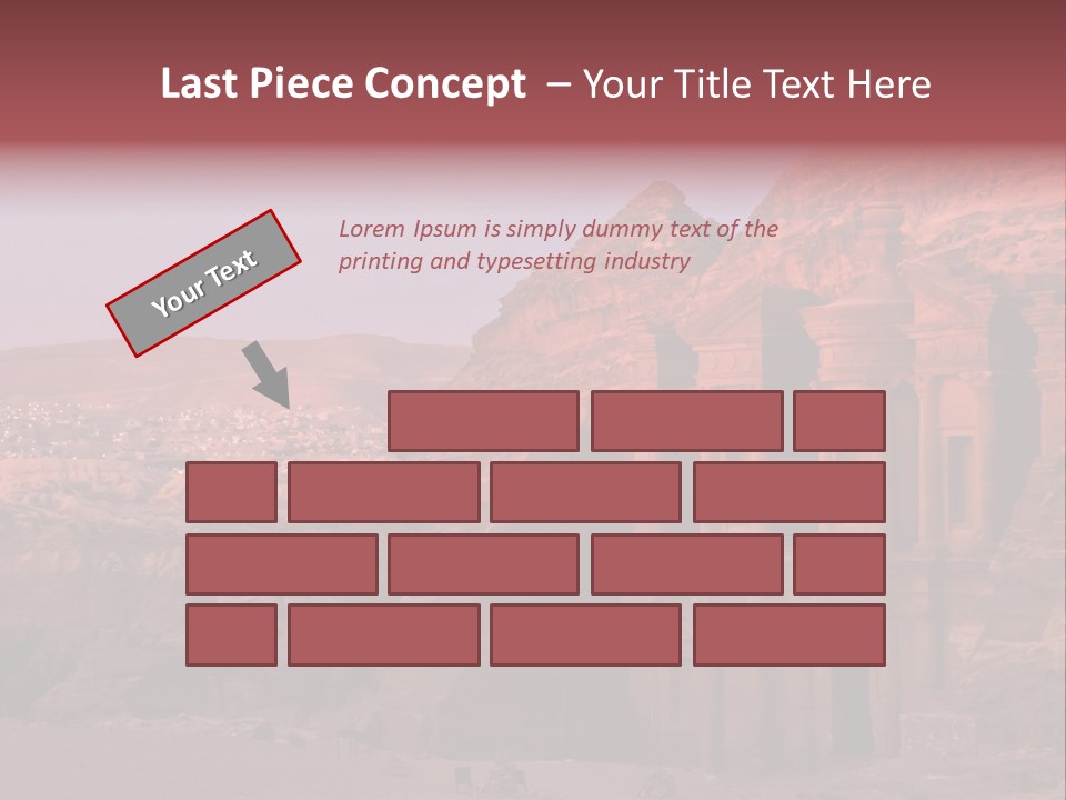 Building Travel Monastery PowerPoint Template