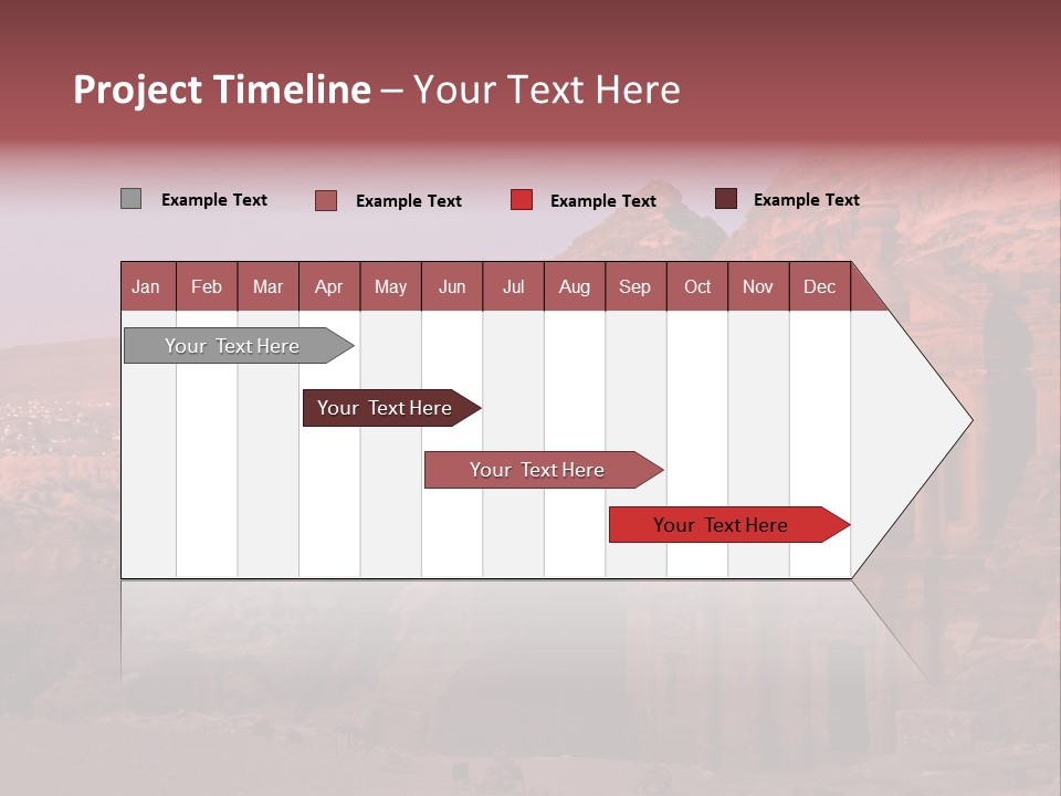 Building Travel Monastery PowerPoint Template