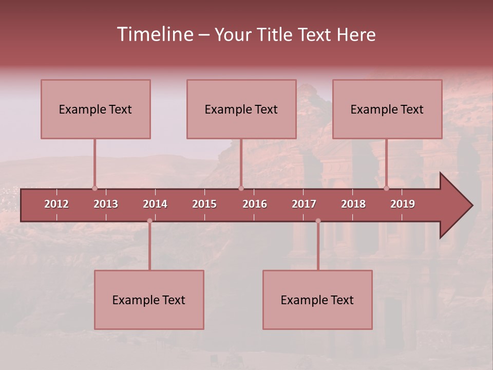 Building Travel Monastery PowerPoint Template