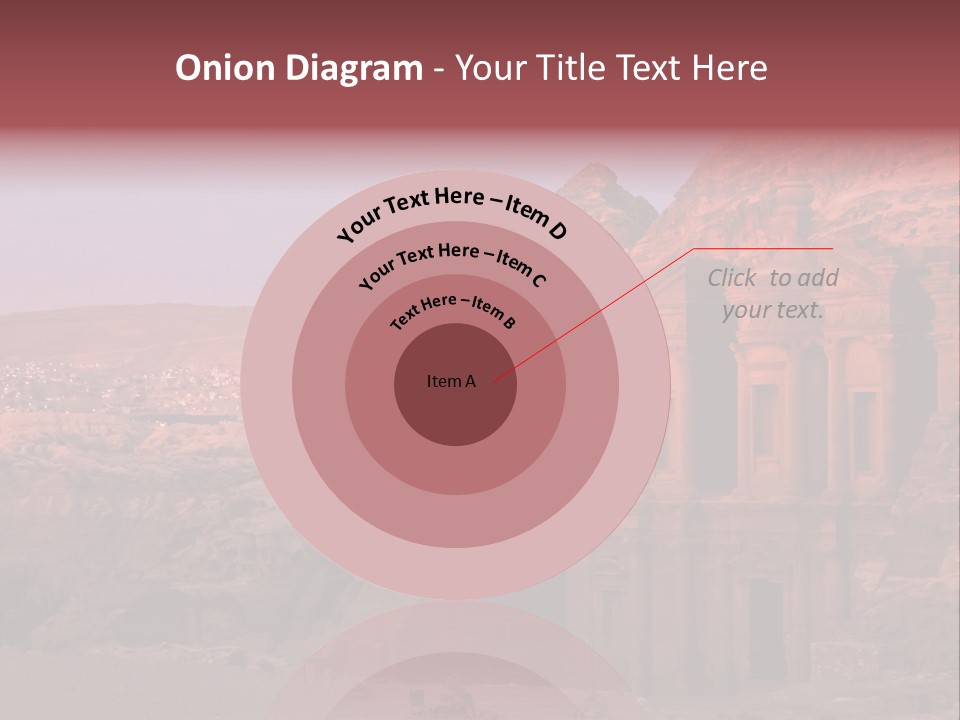 Building Travel Monastery PowerPoint Template