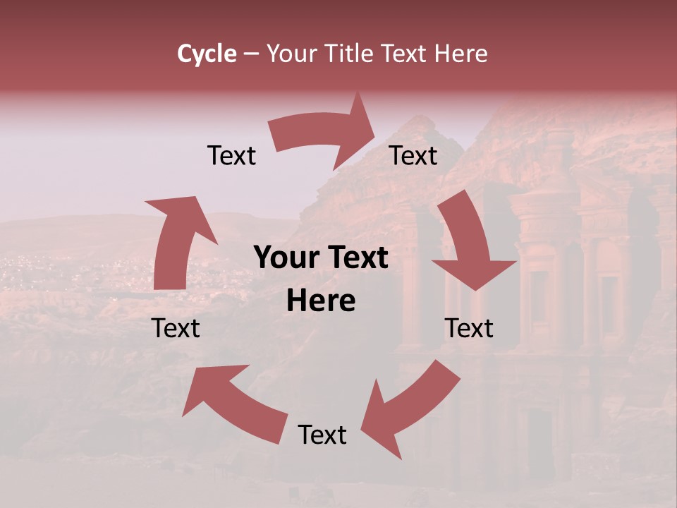 Building Travel Monastery PowerPoint Template