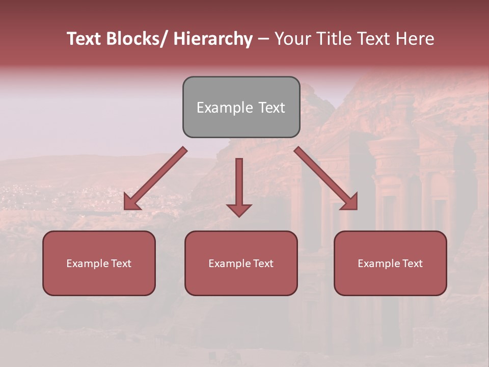 Building Travel Monastery PowerPoint Template