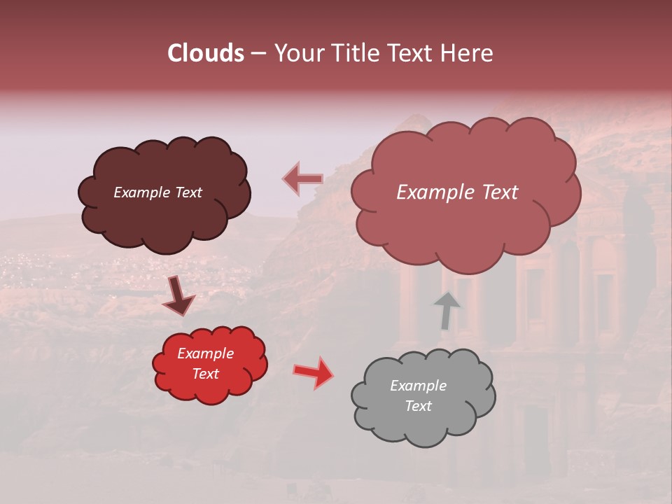 Building Travel Monastery PowerPoint Template