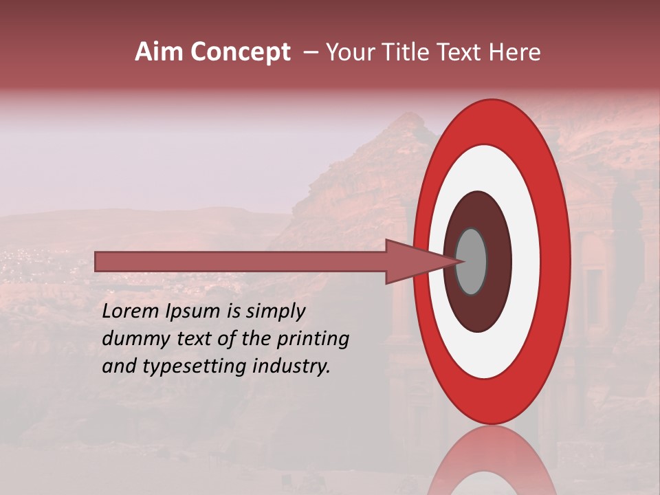 Building Travel Monastery PowerPoint Template