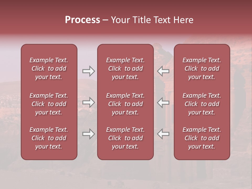 Building Travel Monastery PowerPoint Template